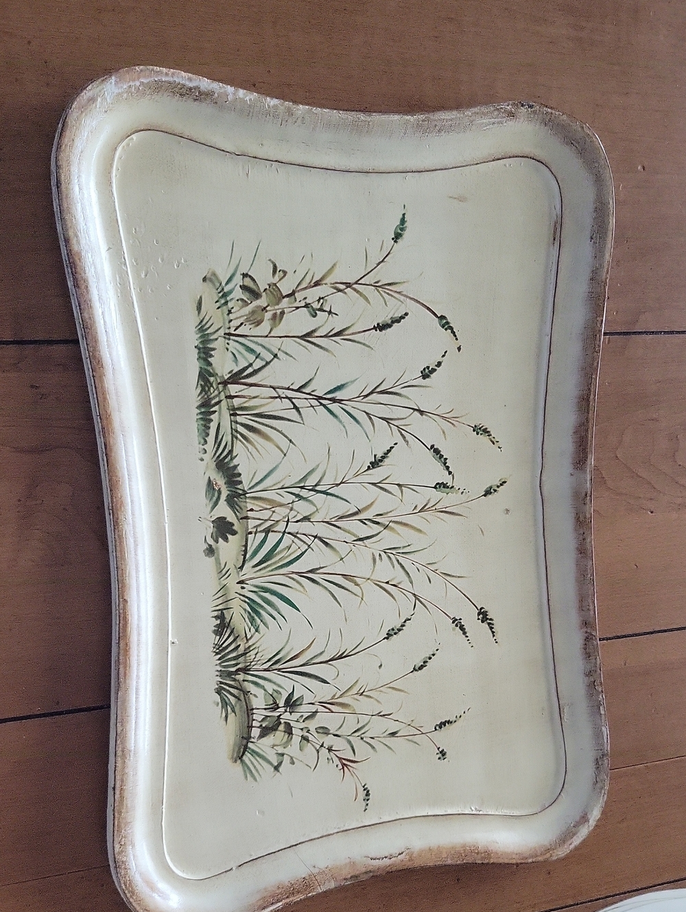 Vintage Florentine Wooden Serving Tray